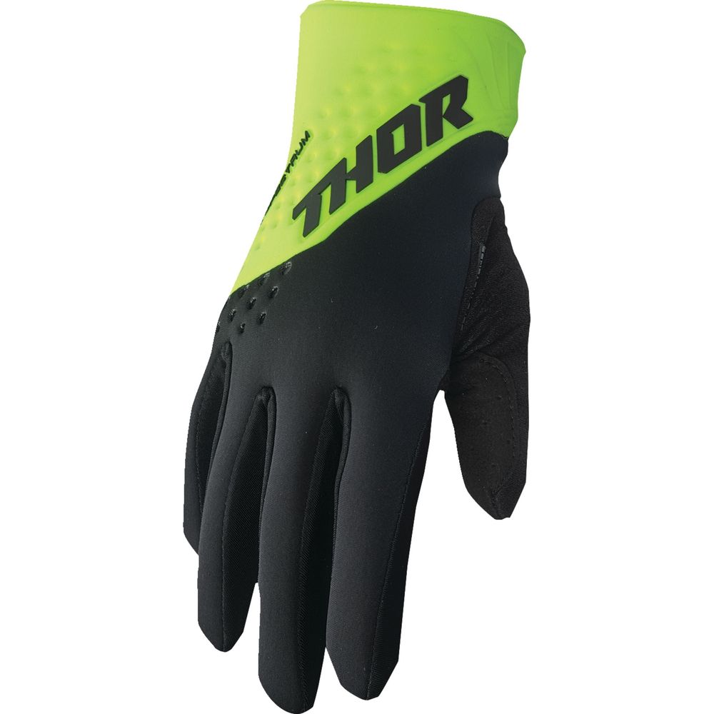 Thor Spectrum Cold Weather Textile Gloves Acid / Black