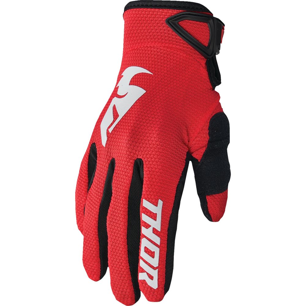 Thor Sector Textile Gloves Red / White