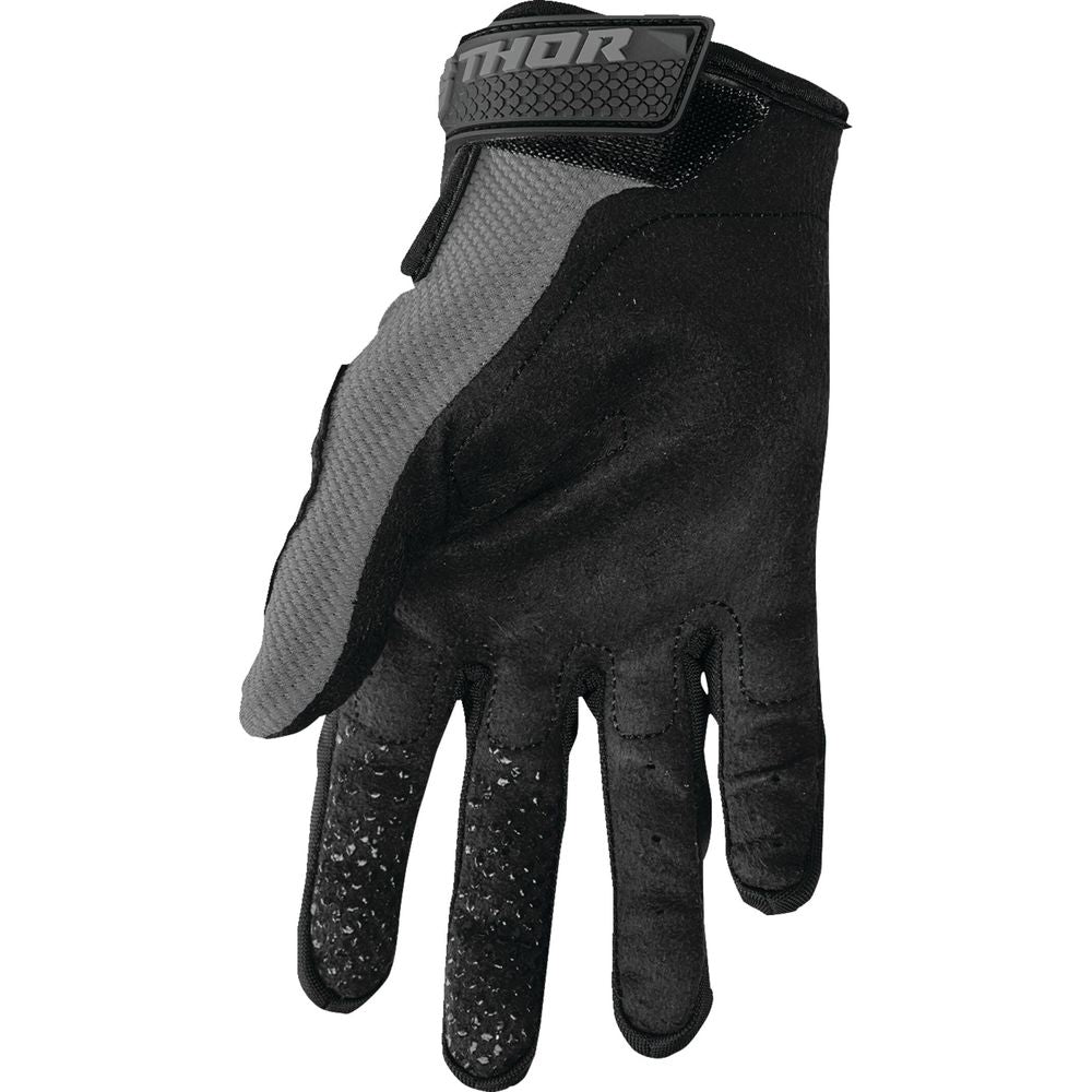 Thor Sector Textile Gloves Grey  - FREE UK Delivery - Moto Central