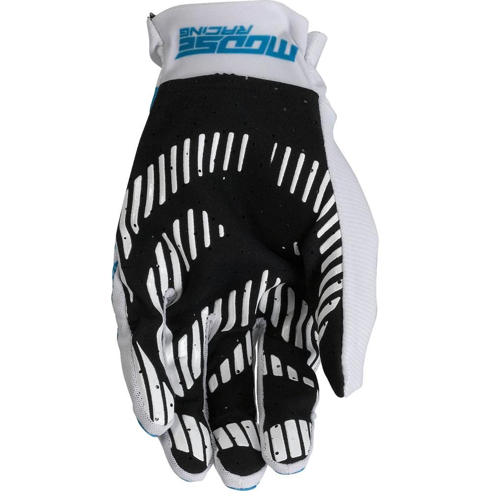 Moose Racing MX2 Textile Gloves Blue / White