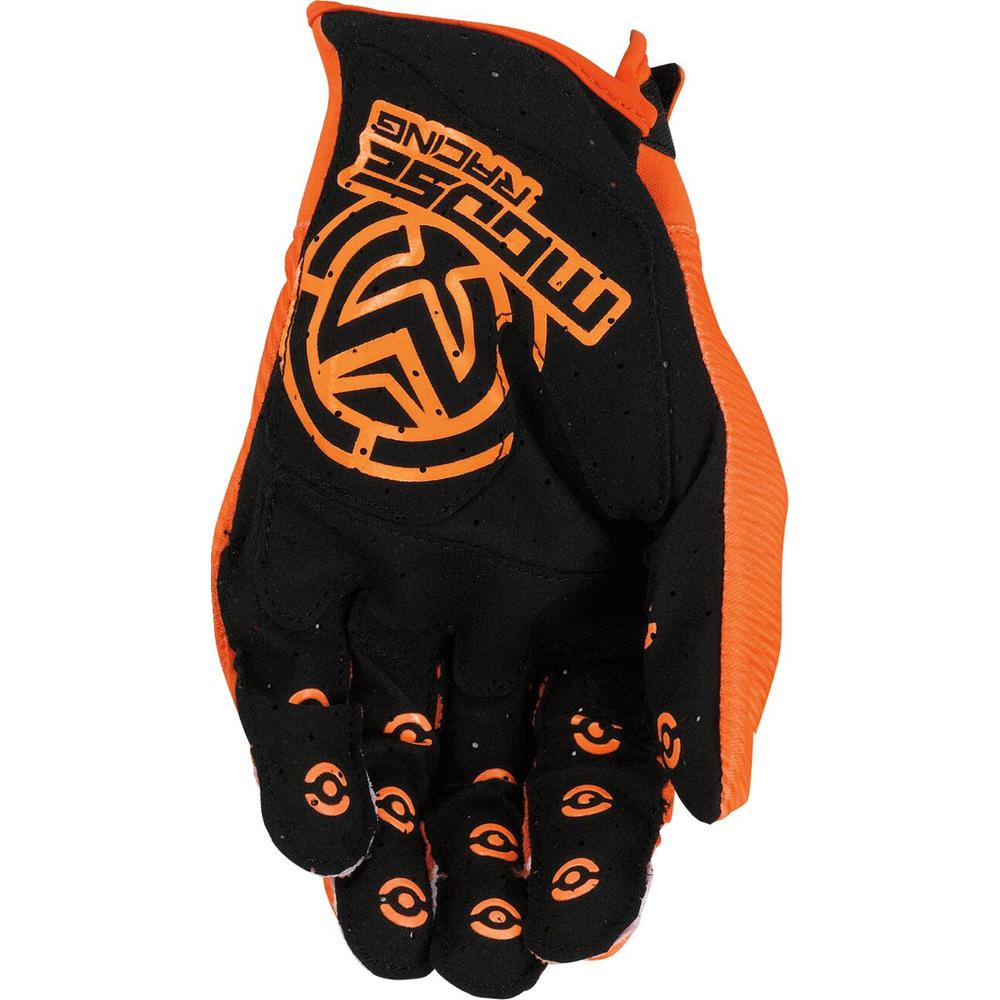 Moose Racing MX1 Textile Gloves Orange - FREE UK Shipping, FREE 365 Day Returns | Moto Central