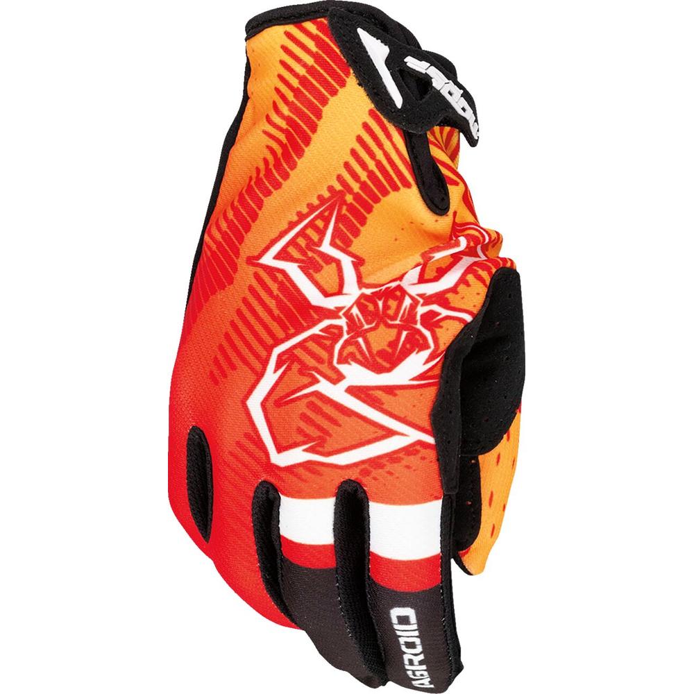 Moose Racing Agroid Pro Textile Gloves Orange