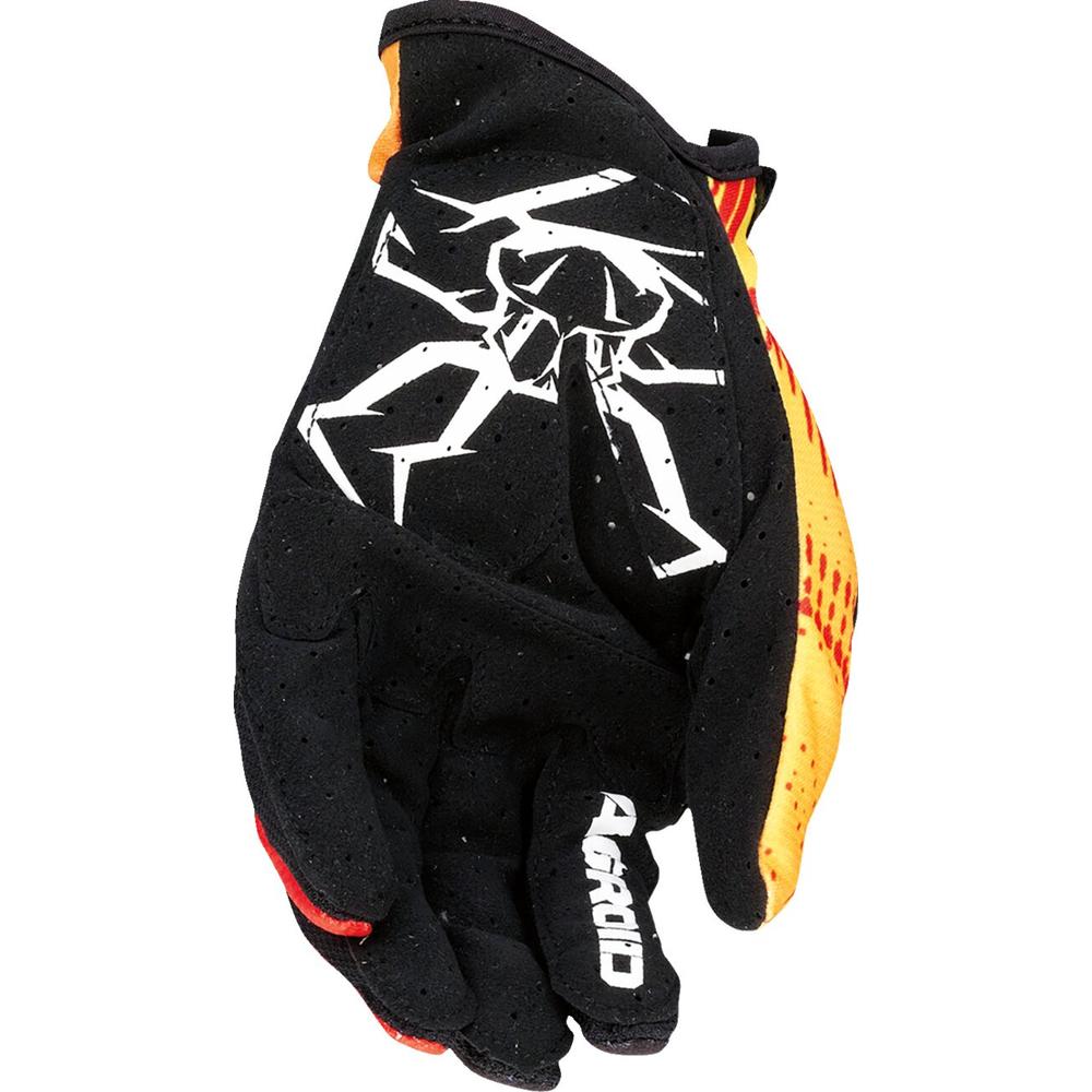 Moose Racing Agroid Pro Textile Gloves Orange - FREE UK Shipping, FREE 365 Day Returns | Moto Central