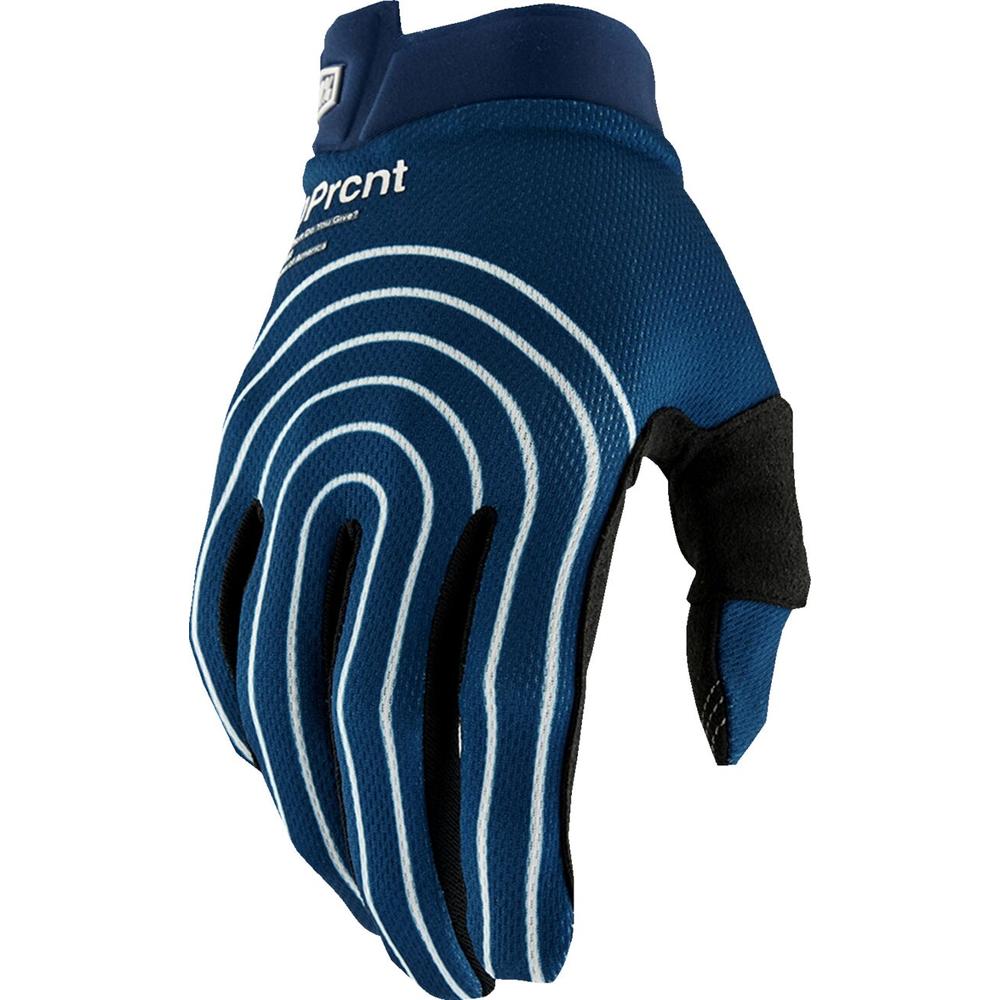 100% iTrack Gloves Rewind Navy