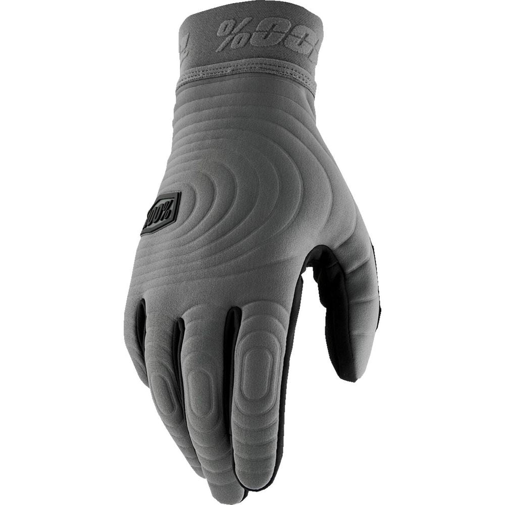 100% Brisker Xtreme Gloves Black / Charcoal