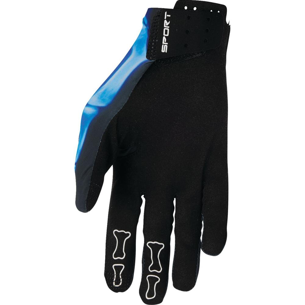 Thor Sportmode X-Ray Gloves Black / Blue