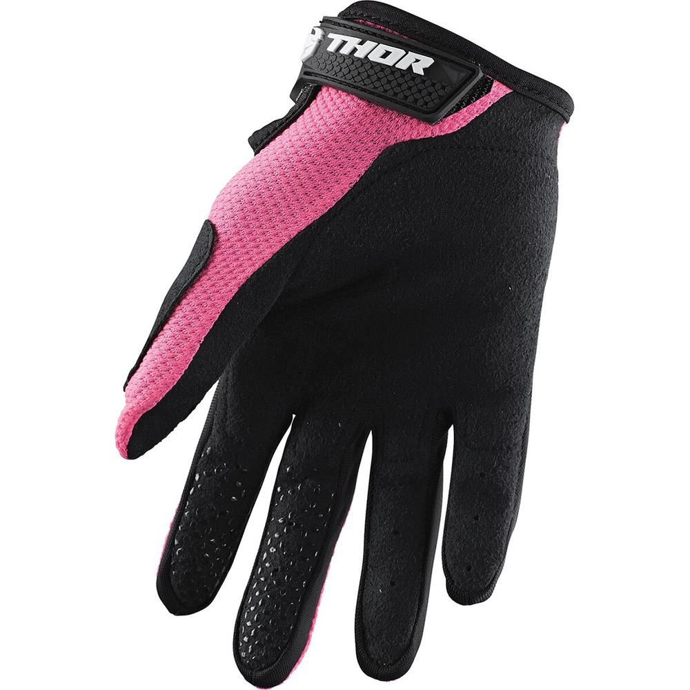 Thor Sector Ladies Textile Gloves Pink  - FREE UK Delivery - Moto Central