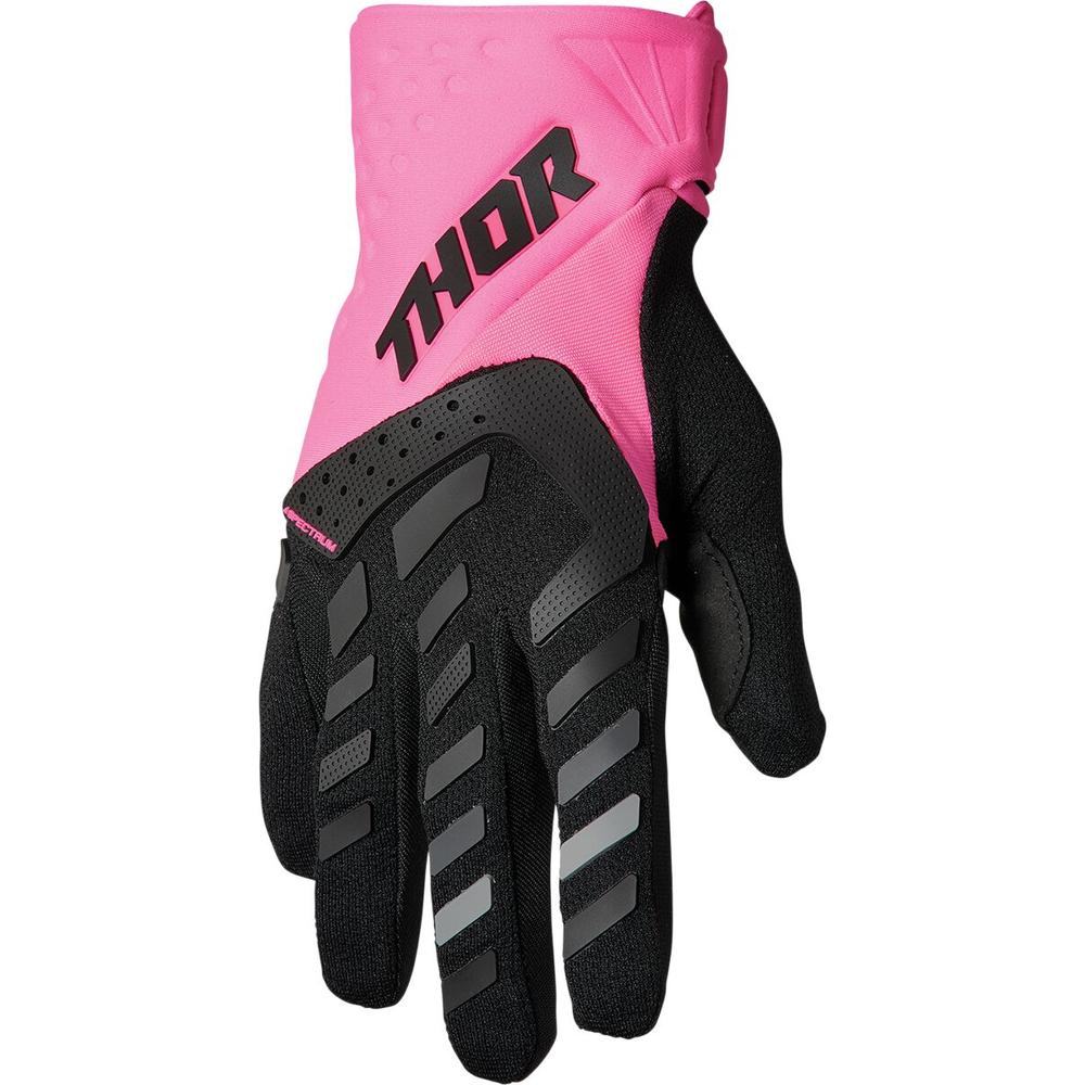 Thor Spectrum Ladies Textile Gloves Black / Pink