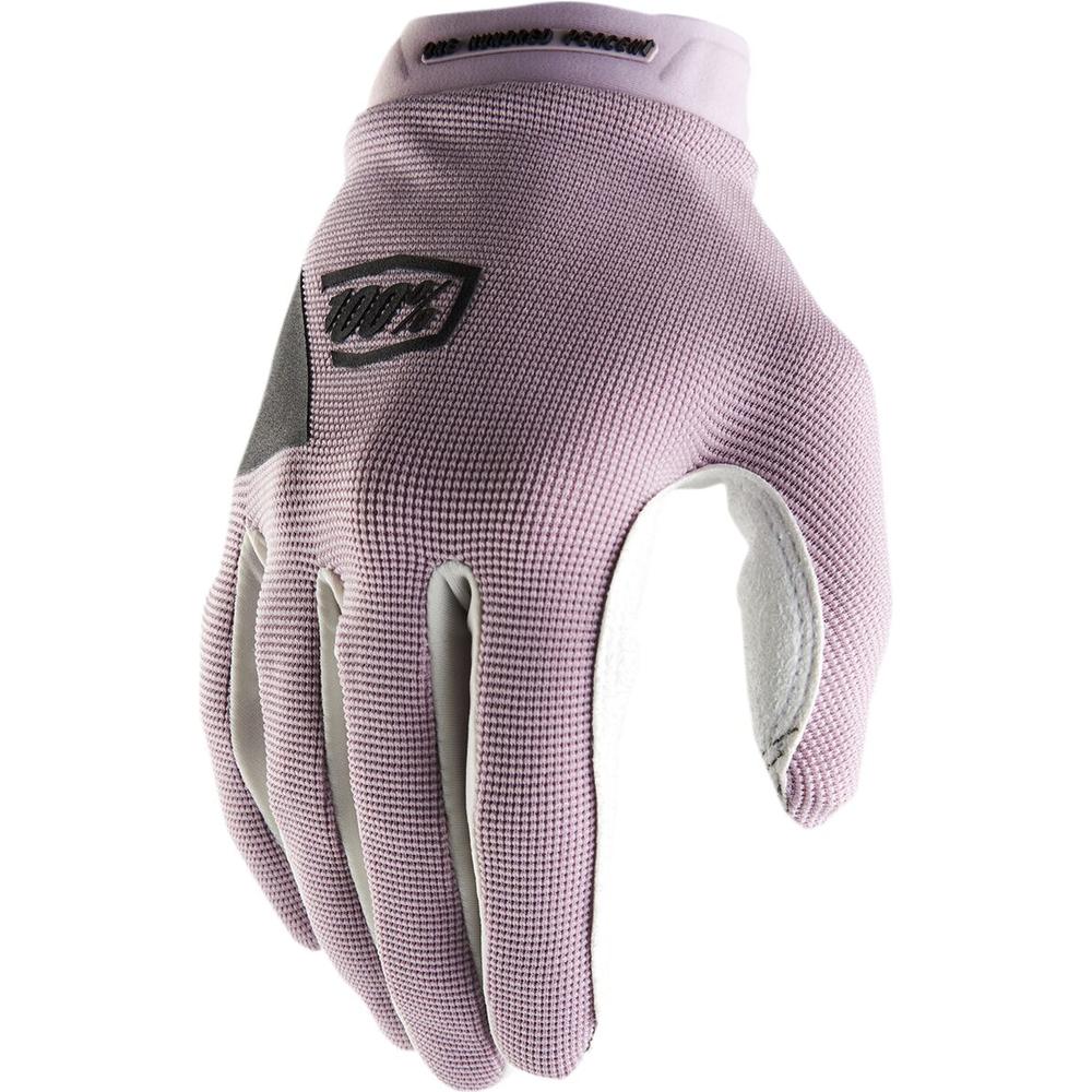 100% Ridecamp Ladies Gloves Light Purple