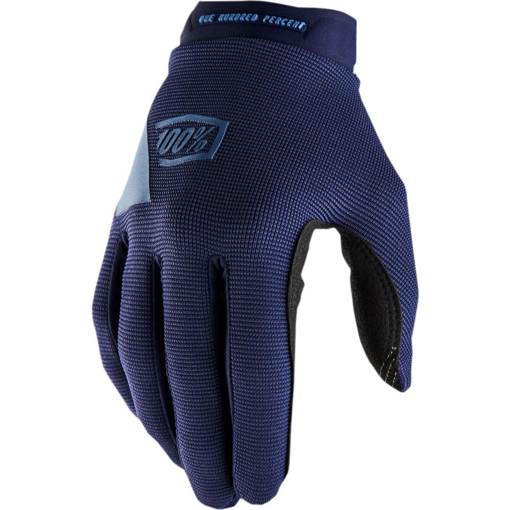 100% Ridecamp Ladies Gloves Navy / Slate Blue