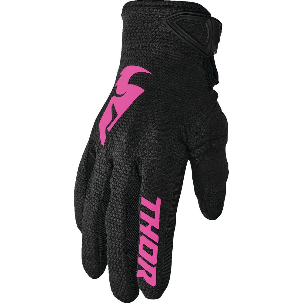 Thor Sector Ladies Gloves Black / Pink