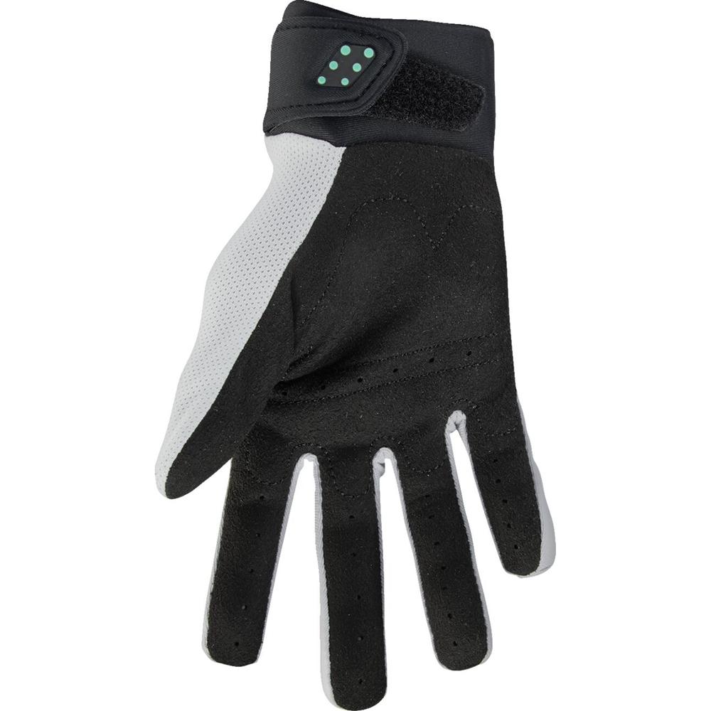 Thor Spectrum Ladies Gloves Grey / Black  - FREE UK Delivery - Moto Central