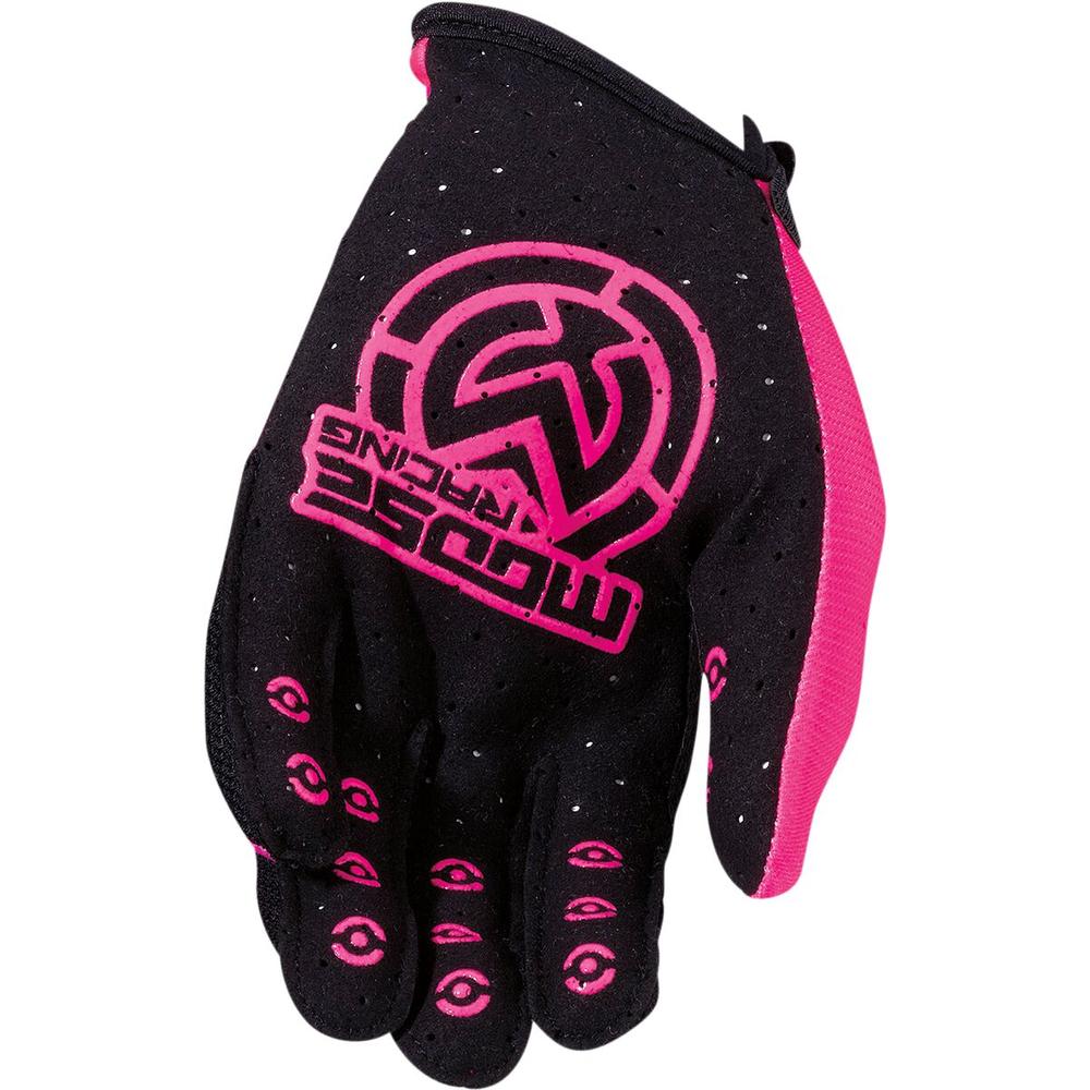 Moose Racing SX1 Youth Textile Gloves Pink - FREE UK Shipping, FREE 365 Day Returns | Moto Central