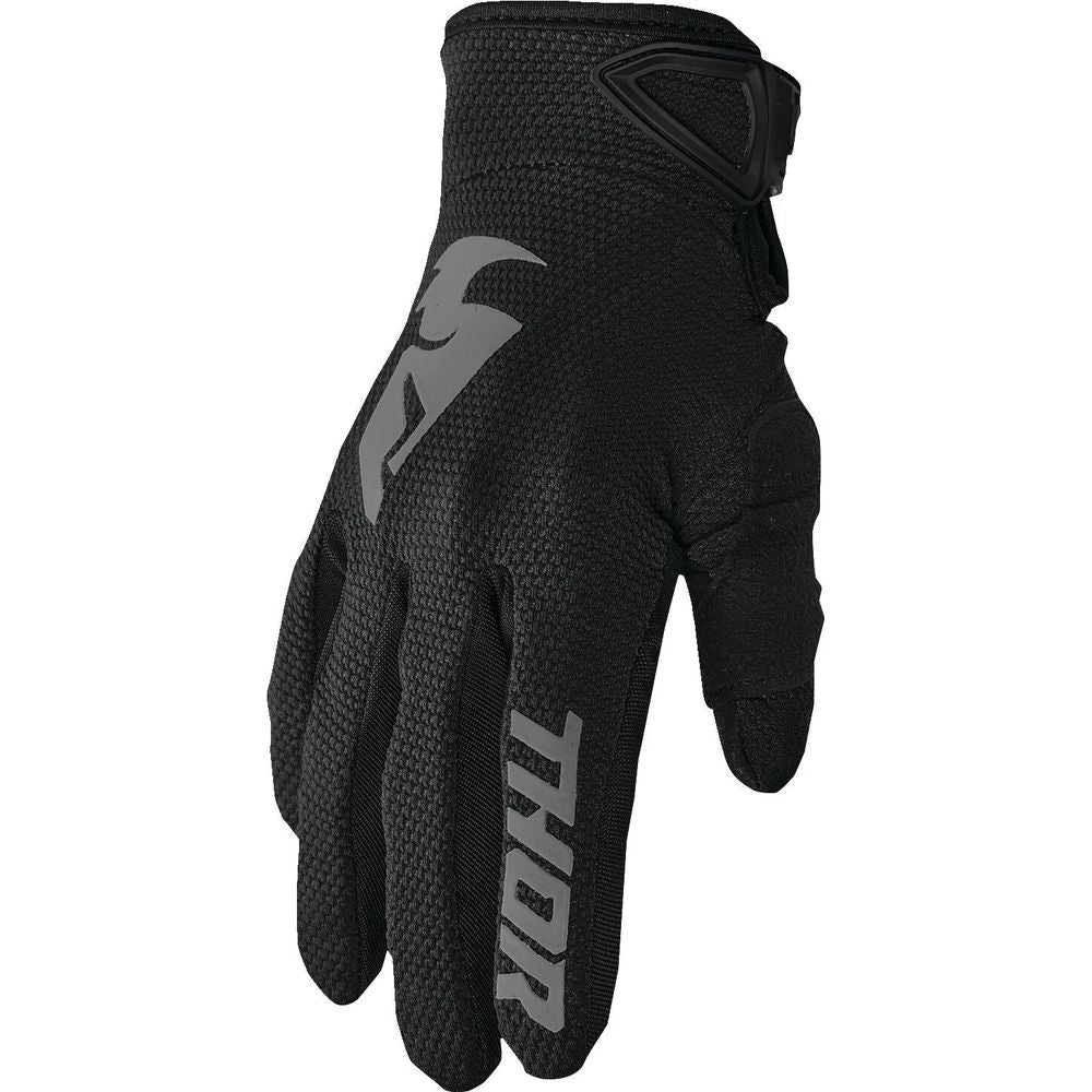 Thor Sector Youth Textile Gloves Black