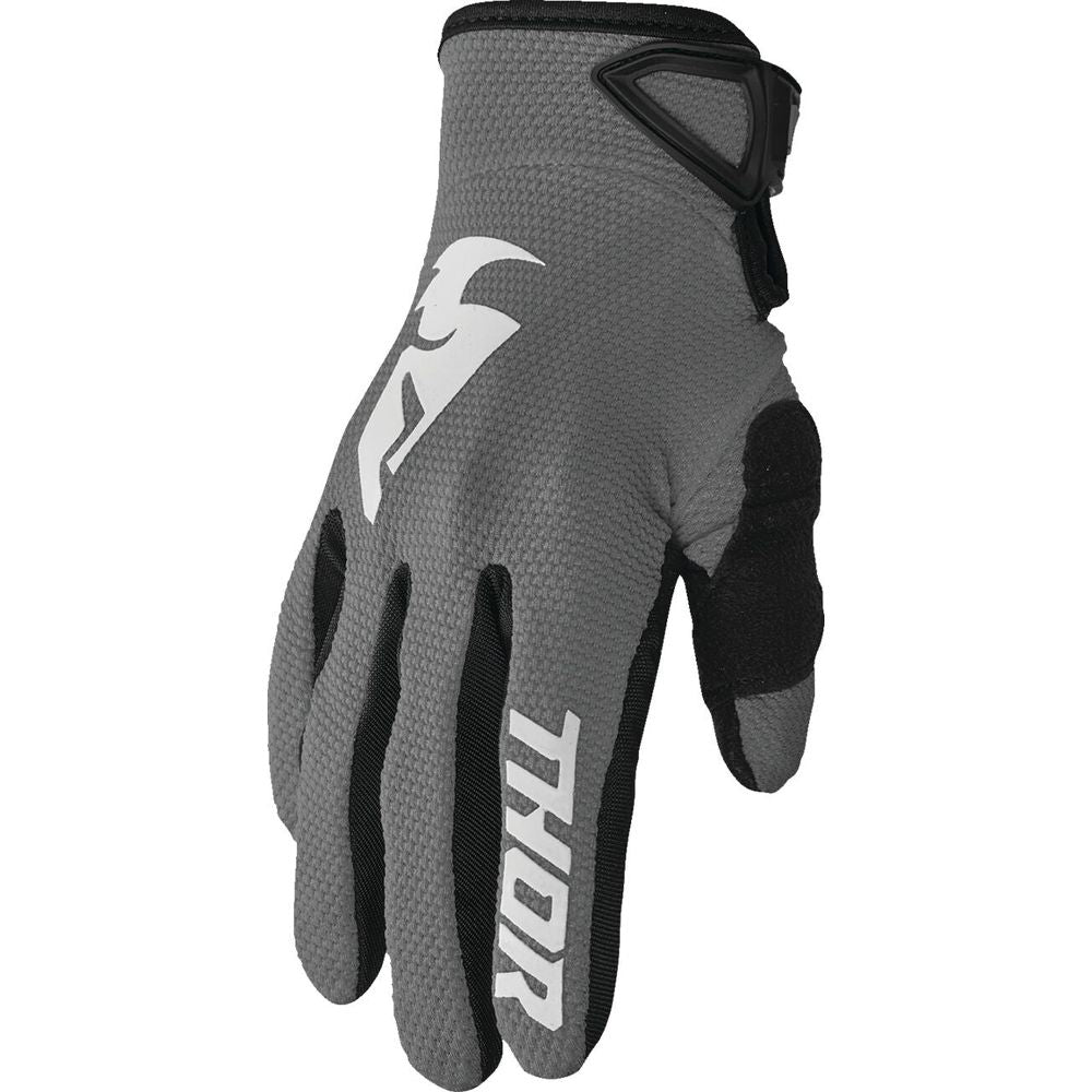 Thor Sector Youth Textile Gloves Grey