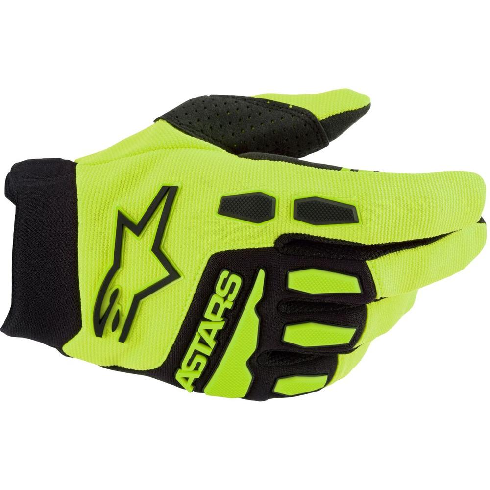 Alpinestars Full Bore Youth MX Gloves Fluo Yellow / Black