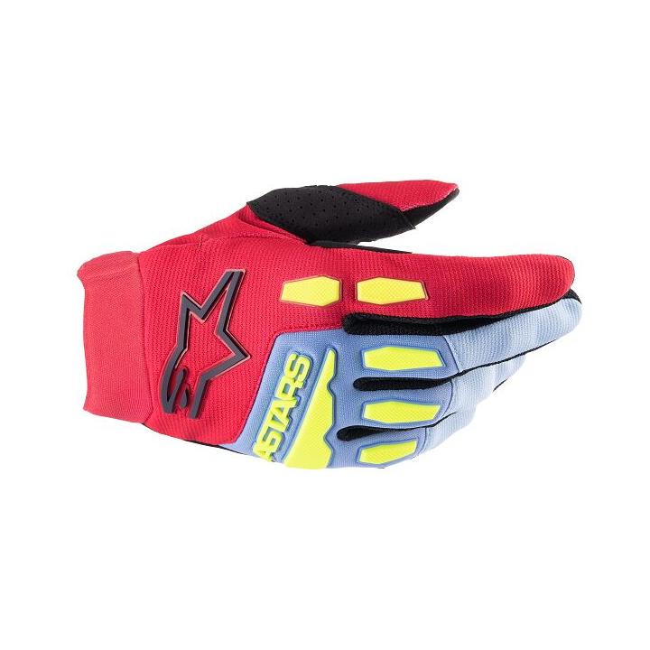 Alpinestars Full Bore Youth MX Gloves Blue / Red / Black