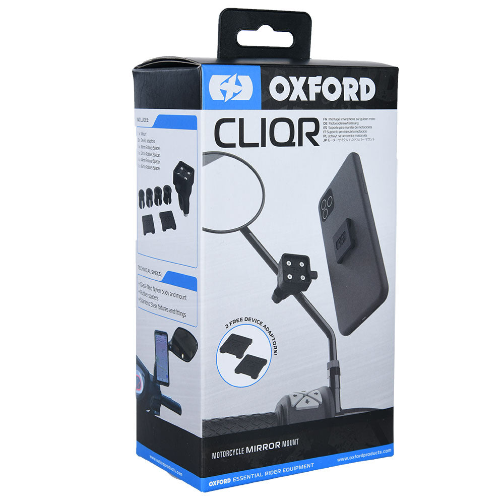 Oxford CLIQR Mirror Mount System Black