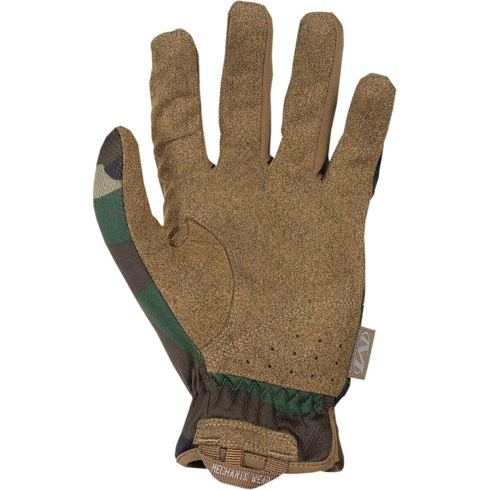 Mechanix Wear Fast Fit Tactical Leather Gloves Brown / Green Camo