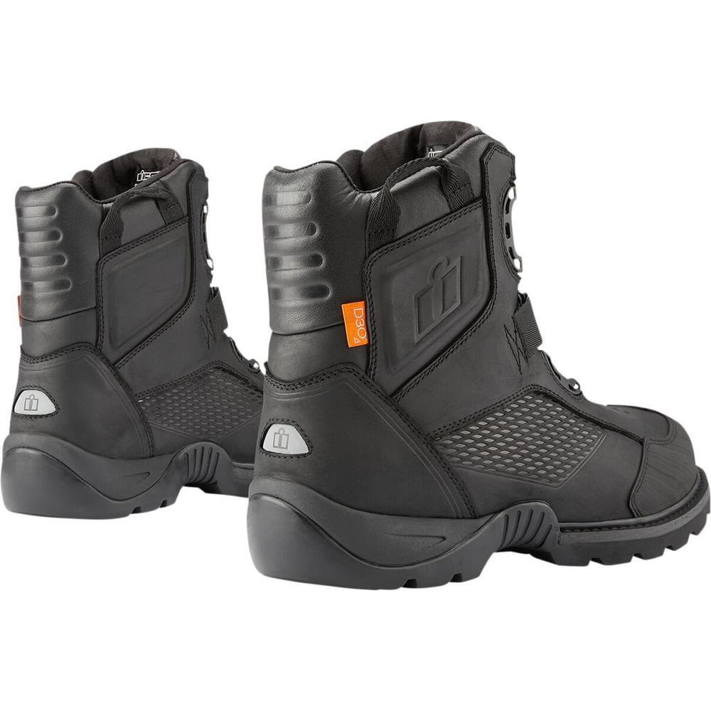 Icon Stormhawk Waterproof Boots Black