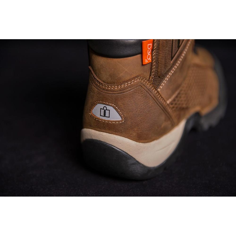 Icon Stormhawk Waterproof Boots Brown - FREE UK Shipping, FREE 365 Day Returns | Moto Central