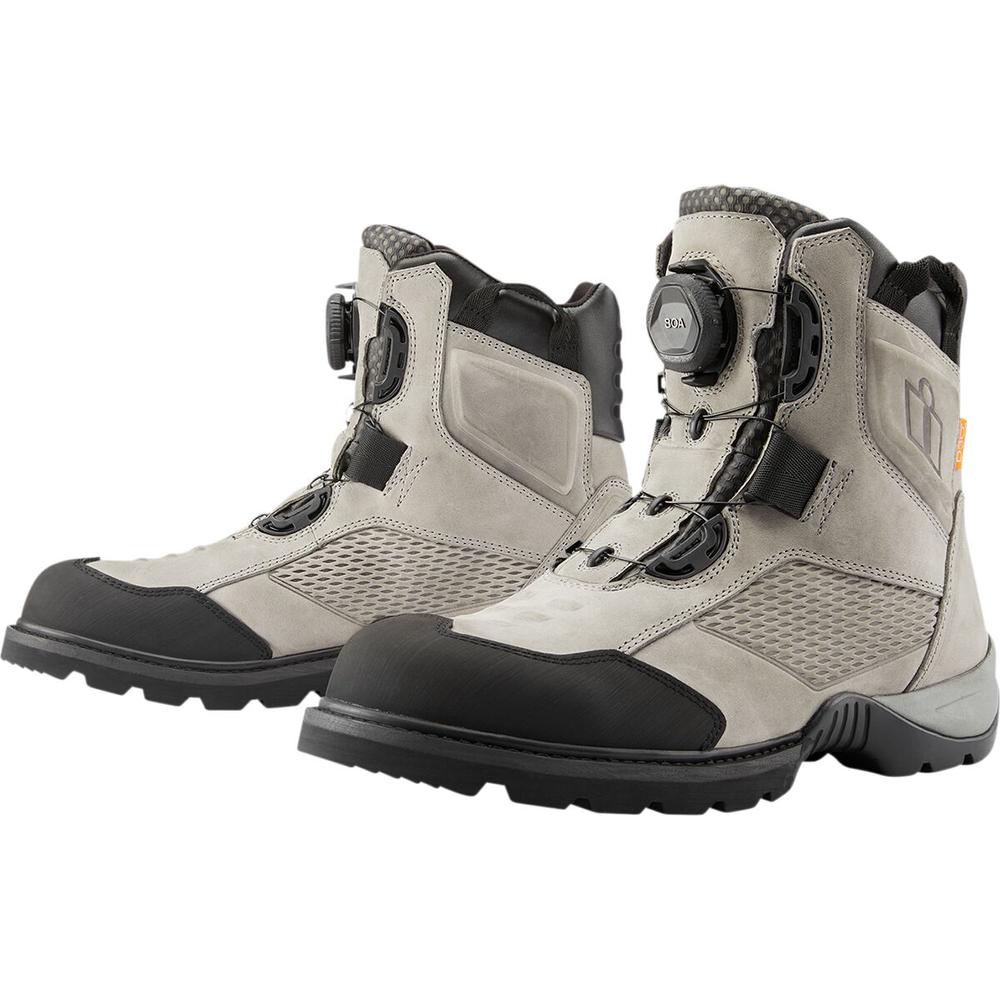 Icon Stormhawk Waterproof Boots Grey