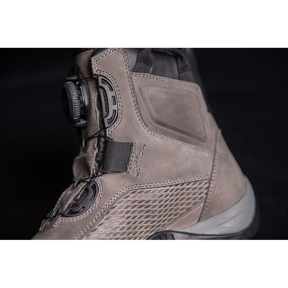 Icon Stormhawk Waterproof Boots Grey  - FREE UK Delivery - Moto Central