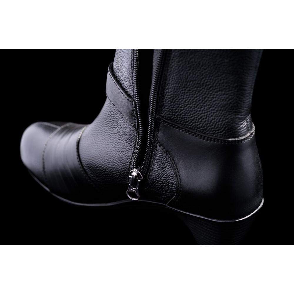 Icon Tuscadero Ladies CE Boots Black  - FREE UK Shipping, FREE 365 Day Returns | Moto Central