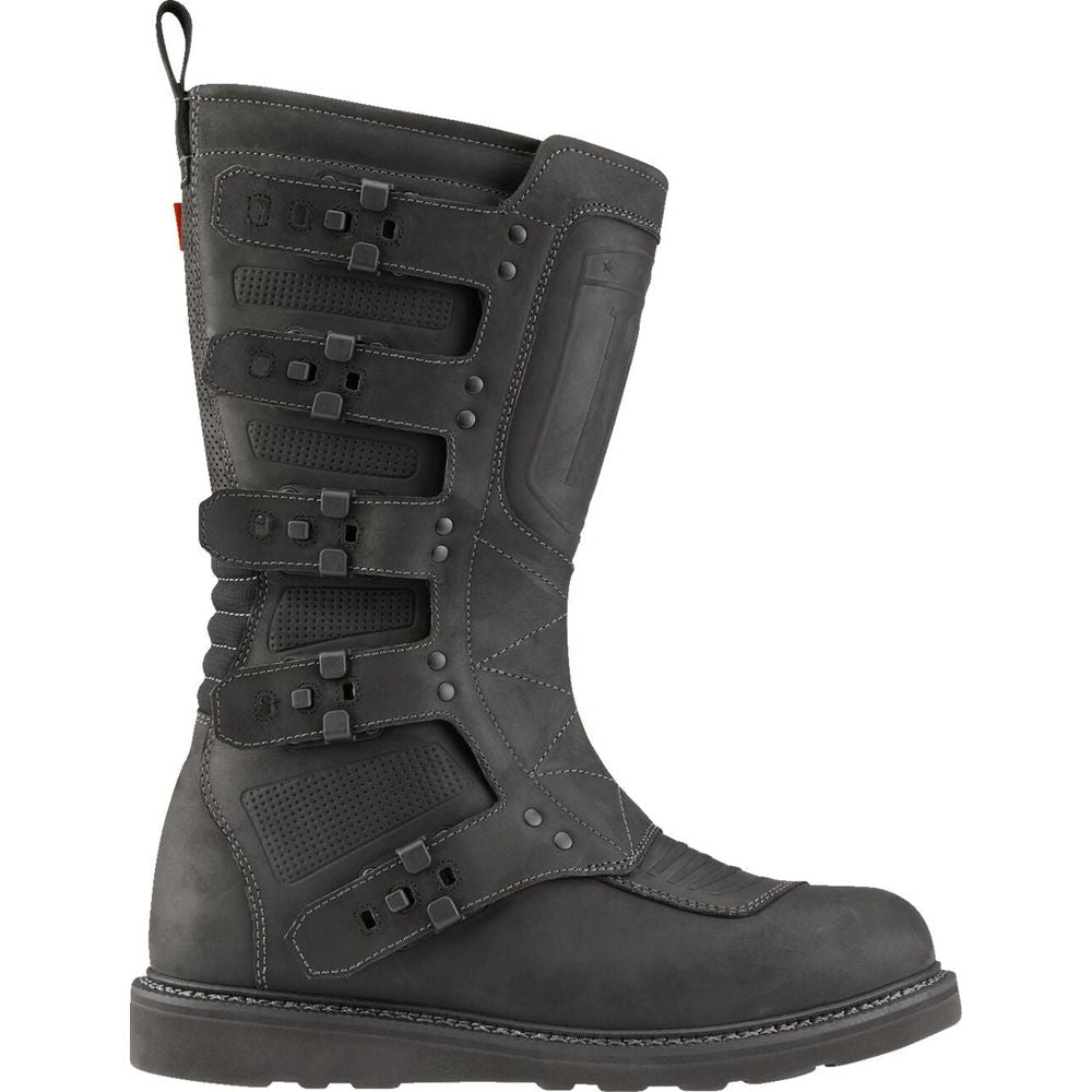 Icon Elsinore 2 CE Boots Black - FREE UK Shipping, FREE 365 Day Returns | Moto Central