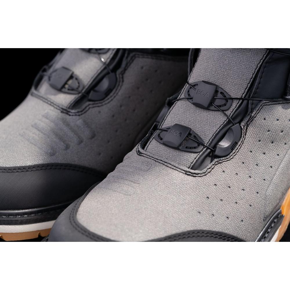 Icon Alcan Waterproof Boots Grey - FREE UK Shipping, FREE 365 Day Returns | Moto Central