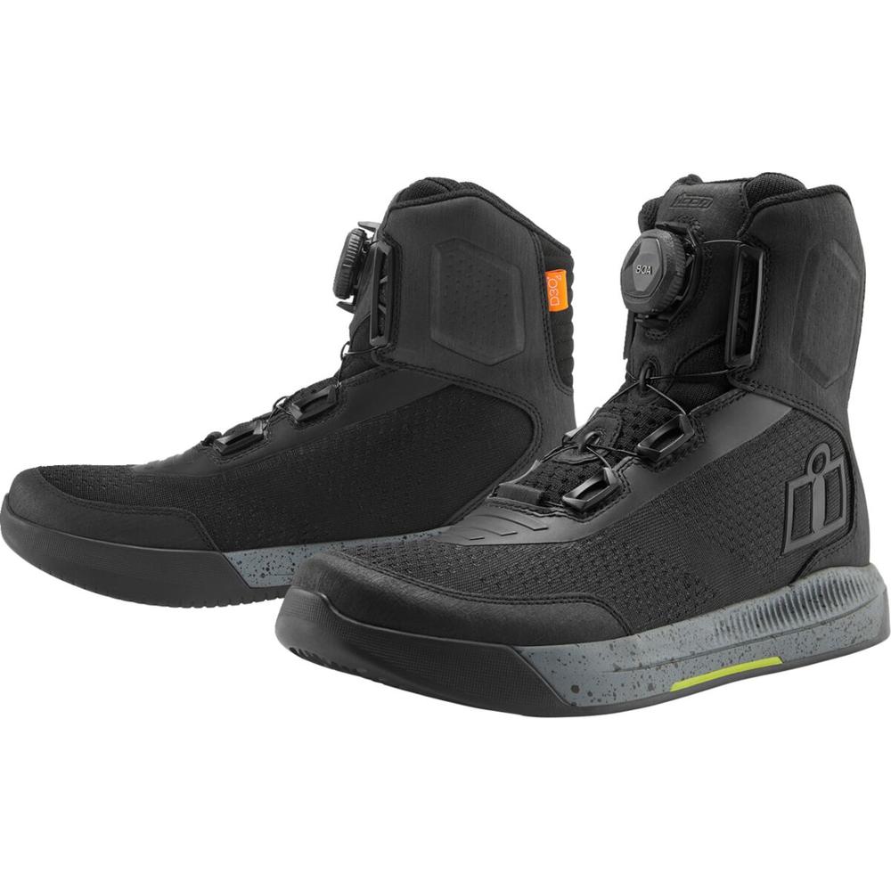 Icon Overlord Vented CE Boots Black