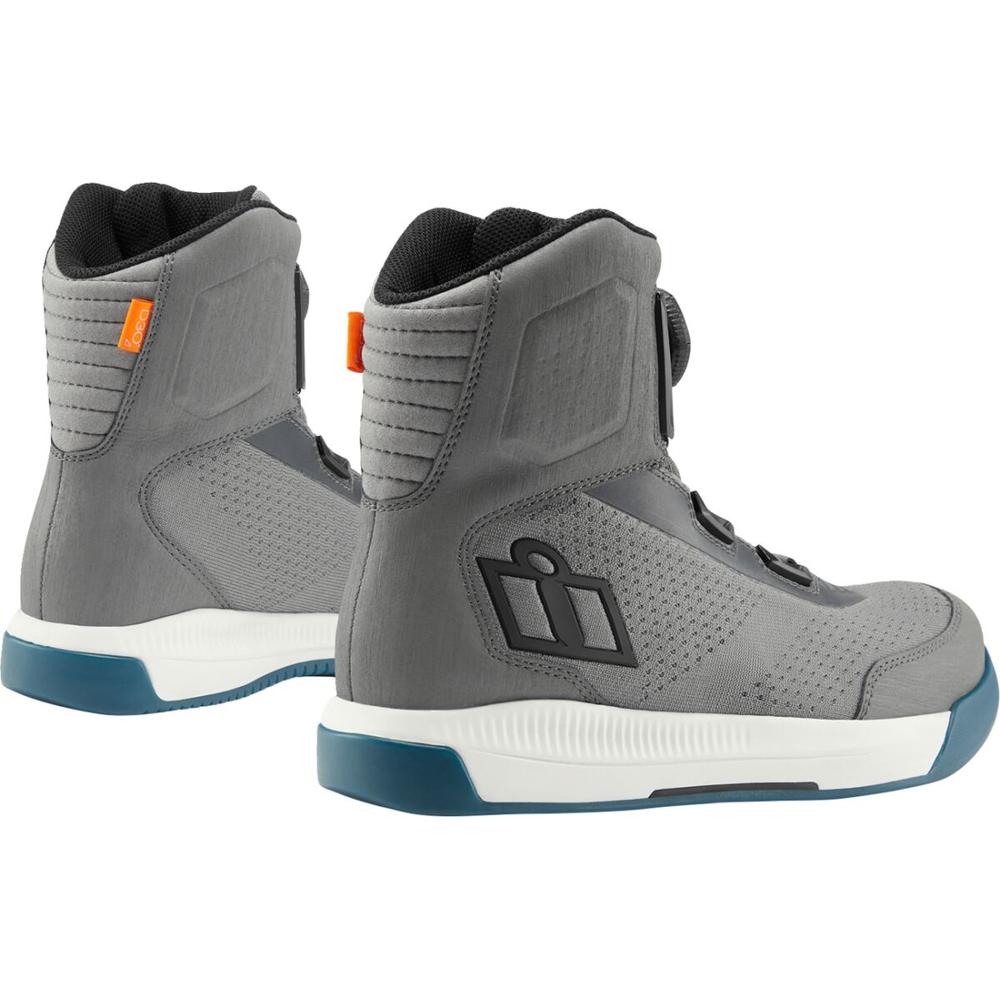 Icon Overlord Vented CE Boots Grey