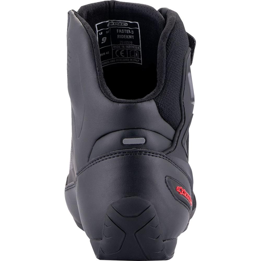 Alpinestars Faster-3 Rideknit Shoes Black / Dark Grey / Red