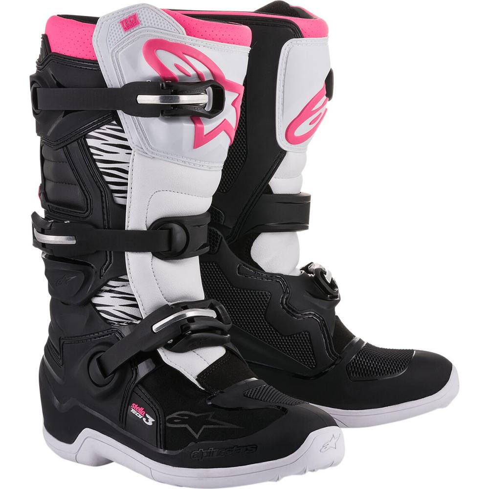 Alpinestars Stella Tech 3 Ladies Boots Black / White / Pink