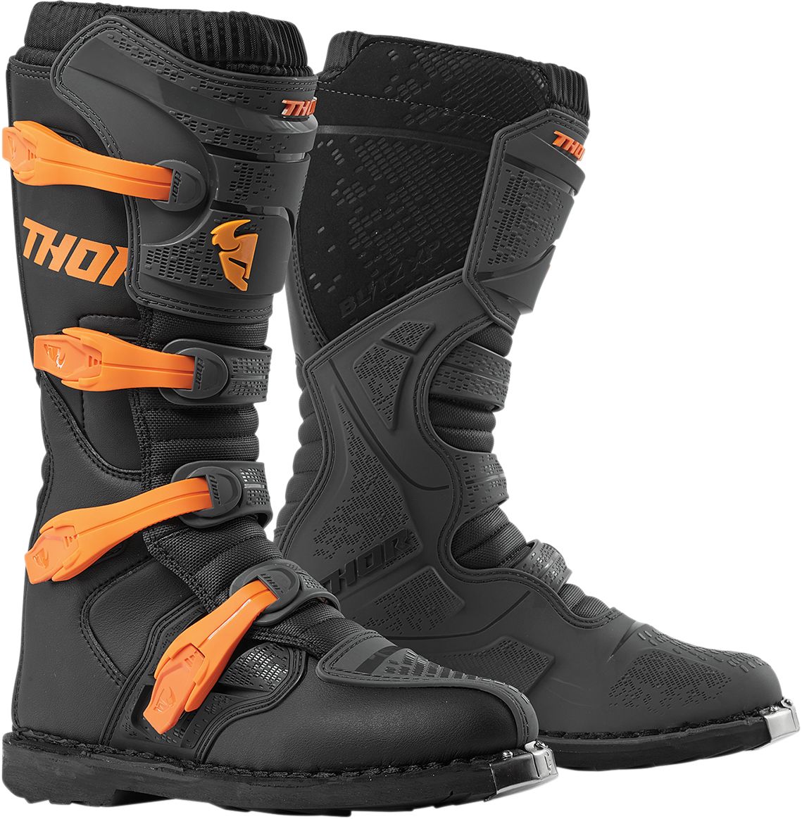 Thor Blitz XP Boots Charcoal / Orange