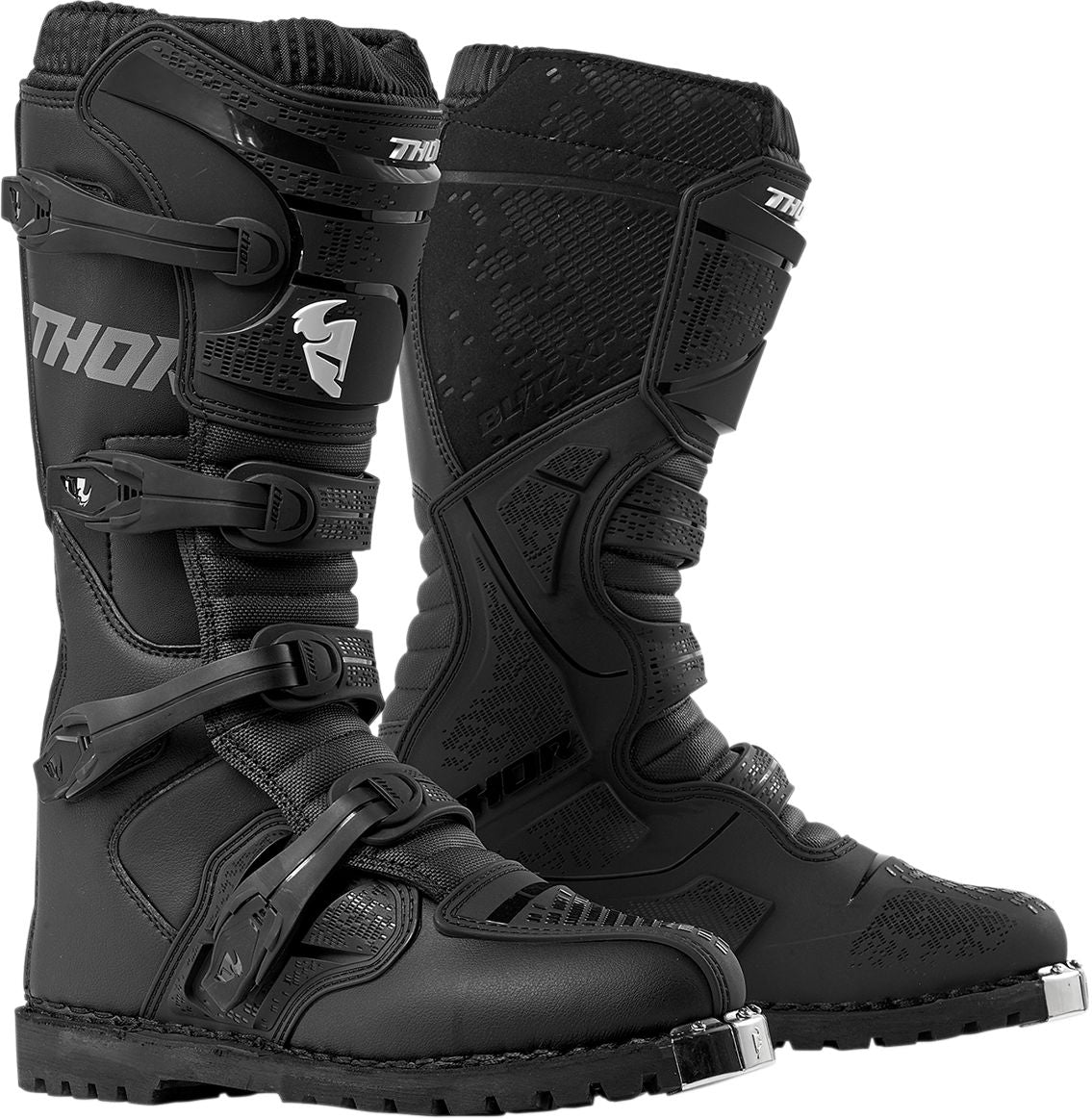 Thor Blitz XP ATV Outsole Boots Black - FREE UK Shipping, FREE 365 Day Returns | Moto Central