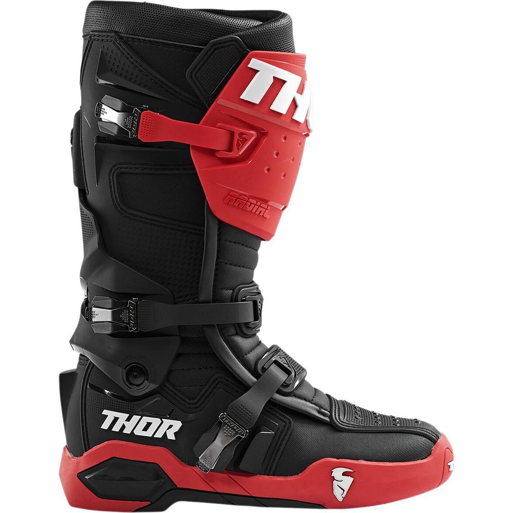 Thor Radial MX Boots Red / Black