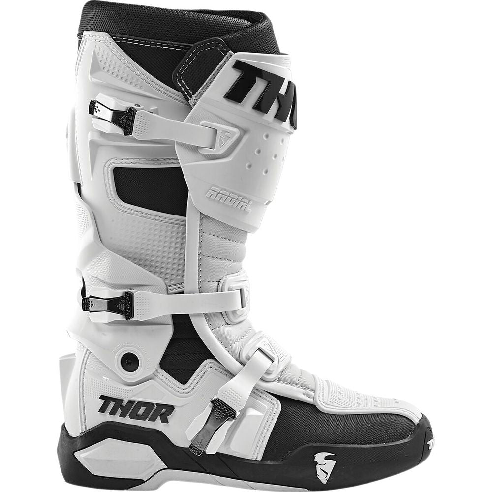 Thor Radial MX Boots White