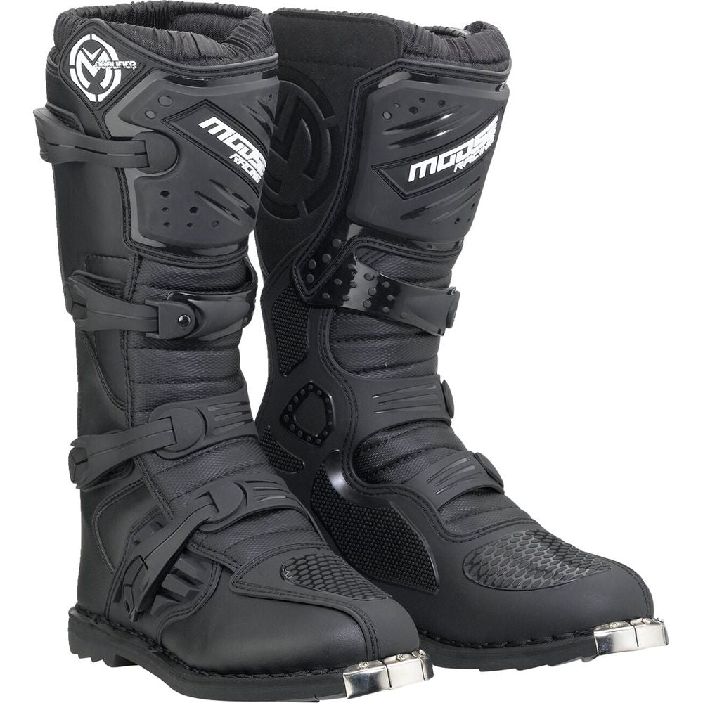 Moose Racing Qualifier MX Boots Black