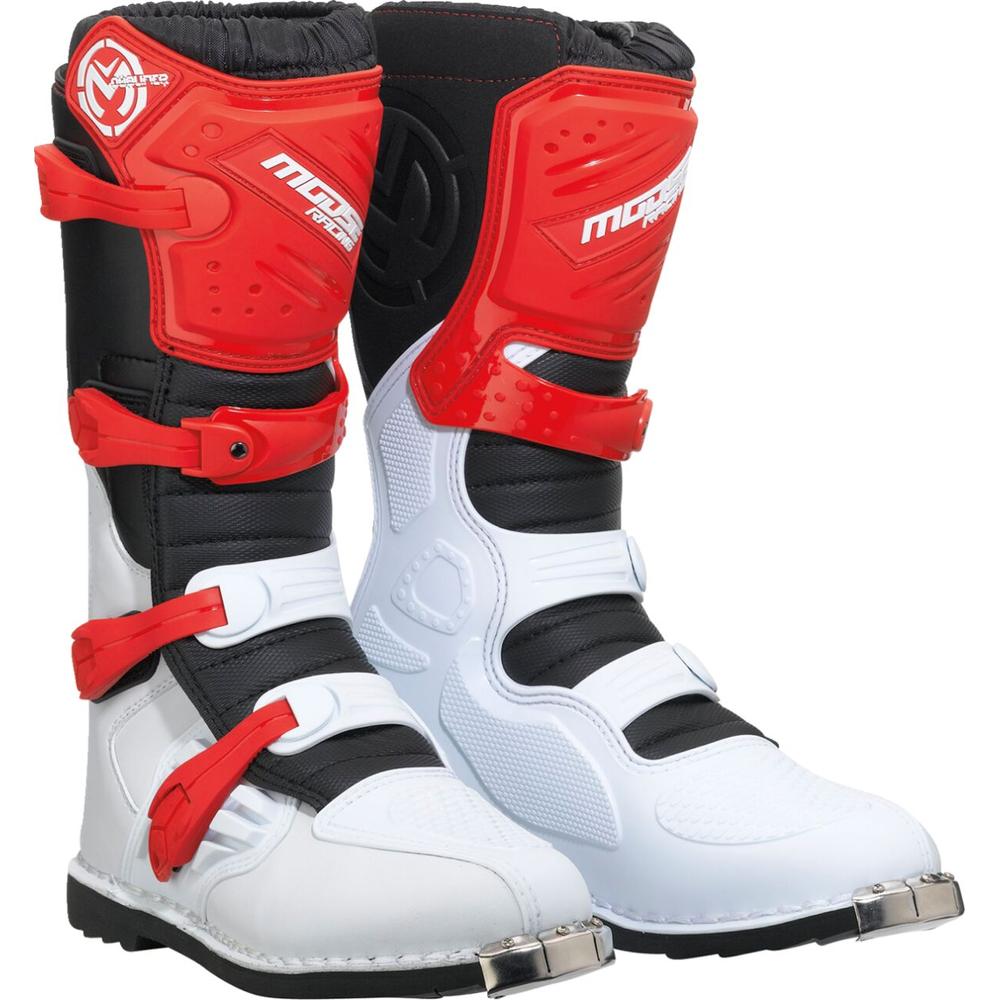 Moose Racing Qualifier MX Boots Red