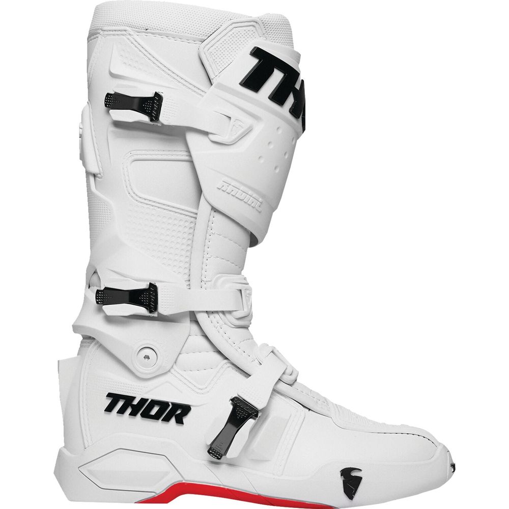 Thor Radial MX Boots Frost White