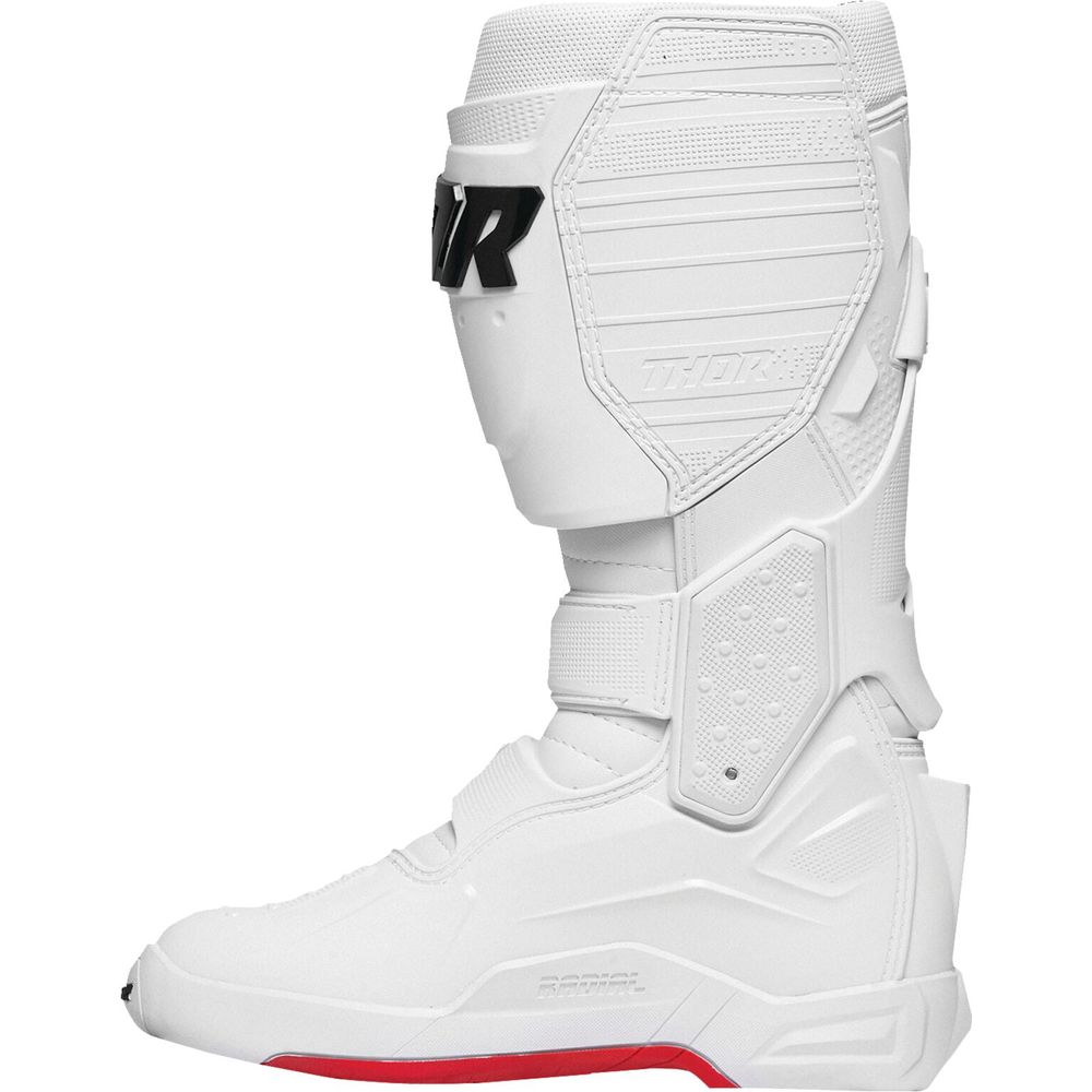 Thor Radial MX Boots Frost White