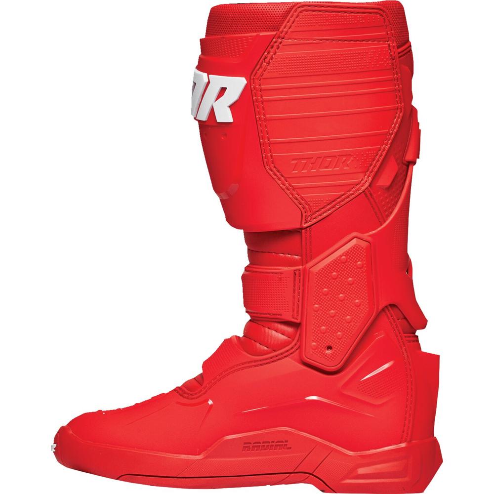 Thor Radial MX Boots Red