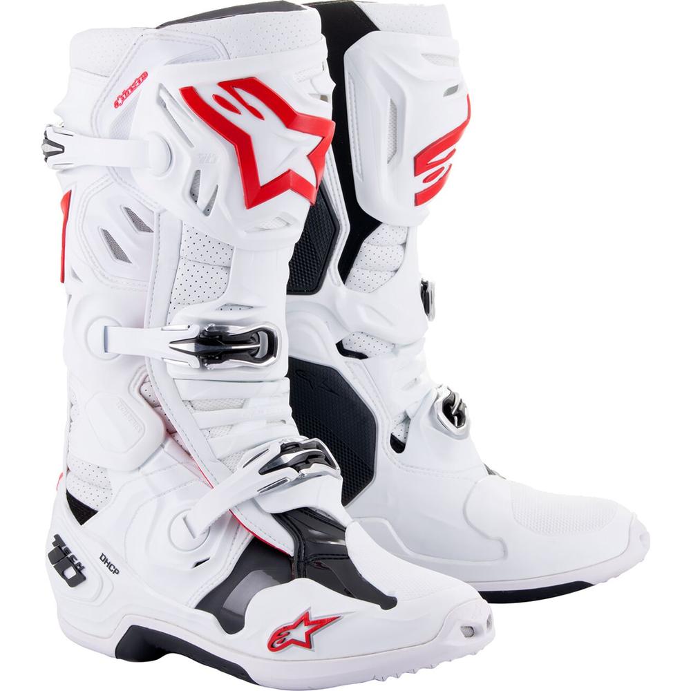 Alpinestars Tech 10 Supervented Boots White / Red