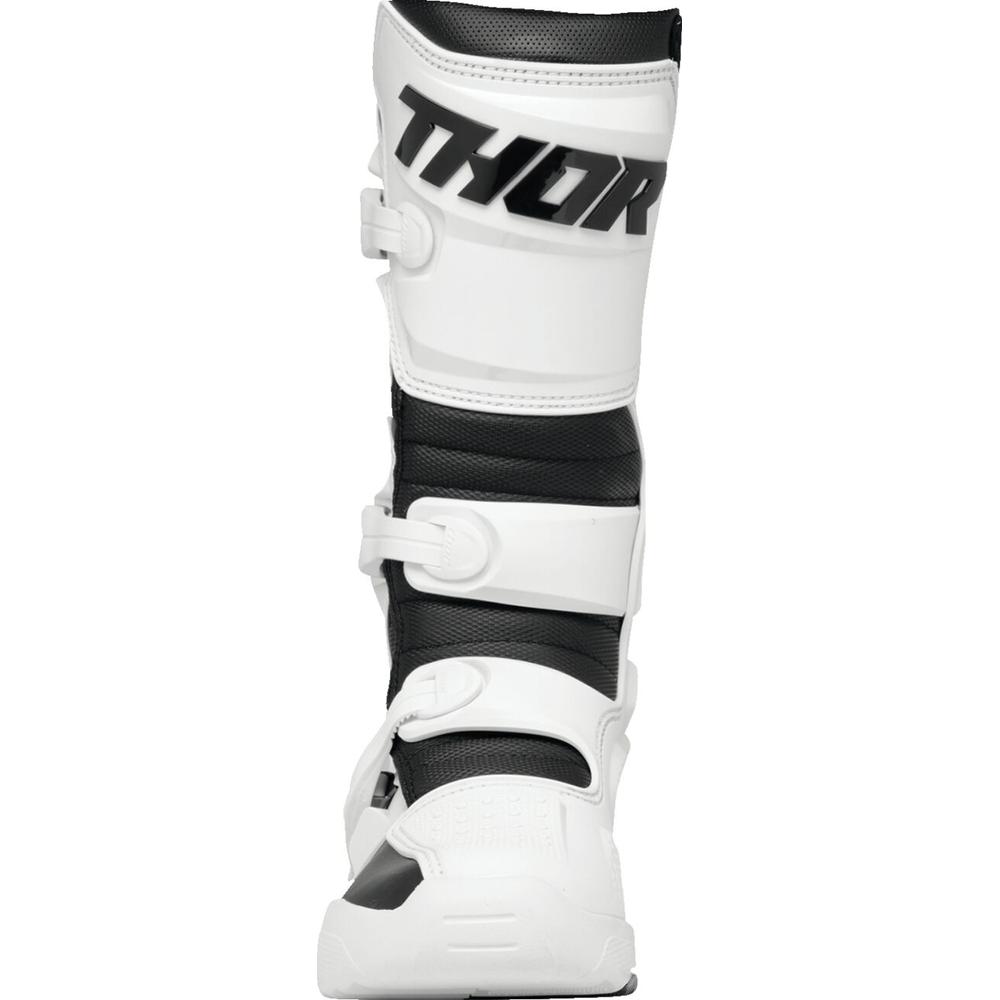 Thor Blitz XR Boots White / Black - FREE UK Shipping, FREE 365 Day Returns | Moto Central