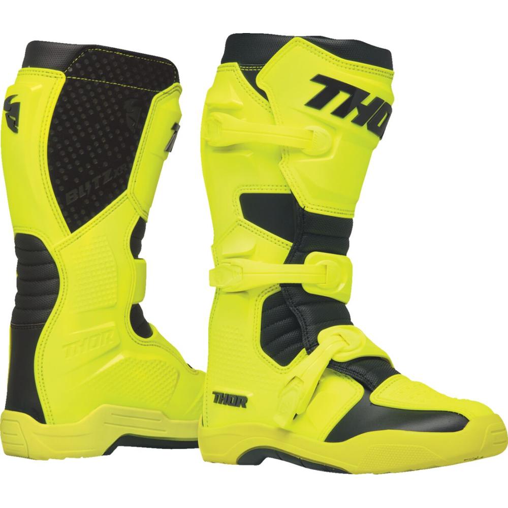 Thor Blitz XR Boots Acid Yellow / Black