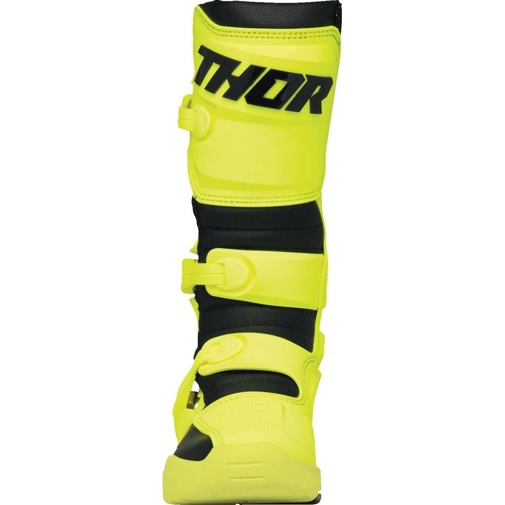 Thor Blitz XR Boots Acid Yellow / Black - FREE UK Shipping, FREE 365 Day Returns | Moto Central