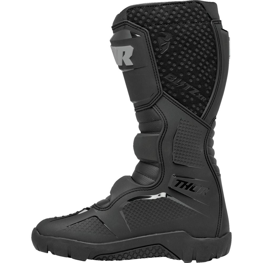 Thor Blitz XR Trail Boots Black / Grey - FREE UK Shipping, FREE 365 Day Returns | Moto Central