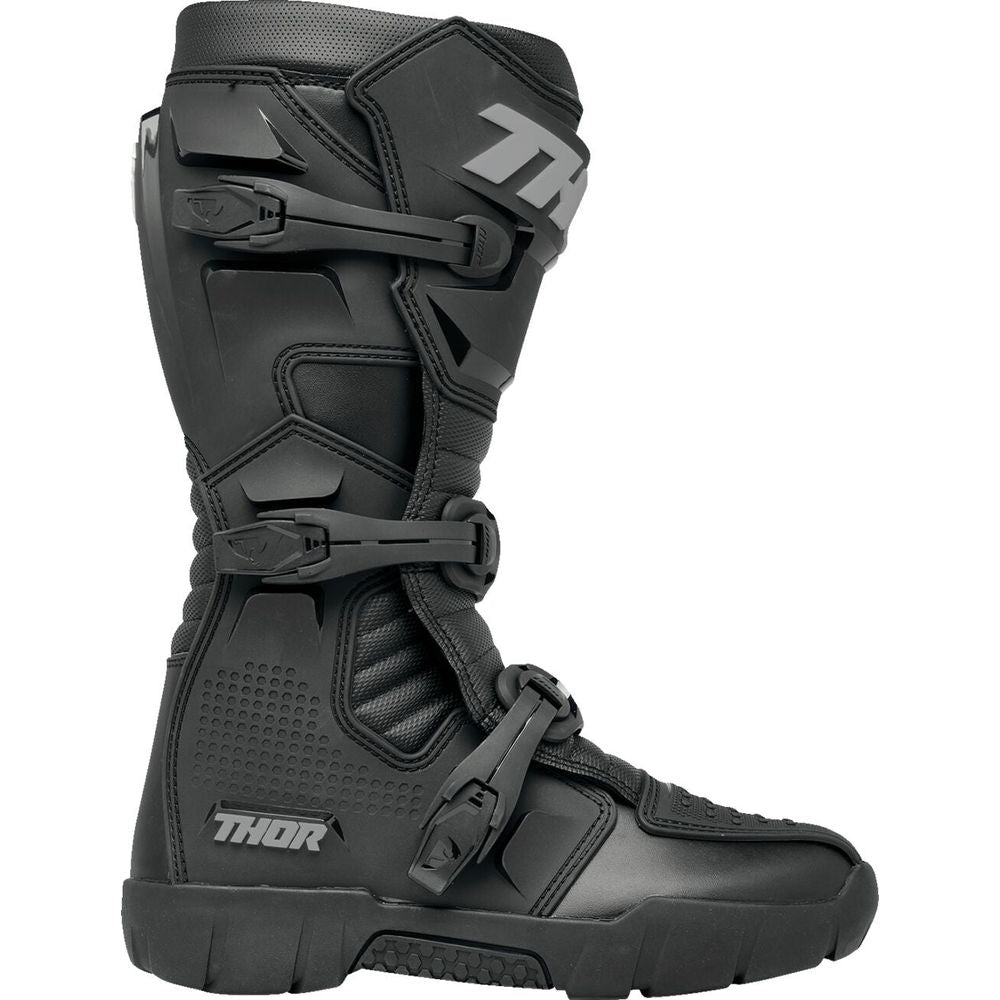 Thor Blitz XR Trail Boots Black / Grey - FREE UK Shipping, FREE 365 Day Returns | Moto Central