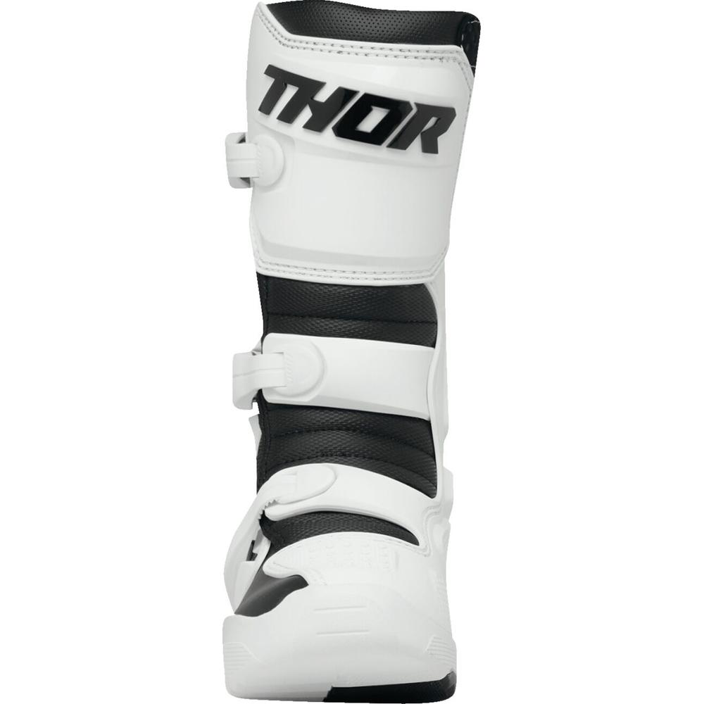 Thor Blitz XR Ladies Boots White / Black - FREE UK Shipping, FREE 365 Day Returns | Moto Central